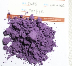 Pampas calificado púrpura cerámica pigmento de color acristalamiento - Product Image 2