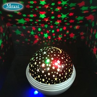 Mayki Chambre sensorielle apaisante pour l'autisme Galaxie Nuit Océan Monde Lampe Étoile Soulager le stress Projecteur Lumière pour enfants autistes