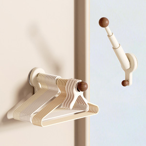 Clothes Organizer Wall Mounted Telescopic Space Saving For Balcony And Home Drying Racks - Product Image 1