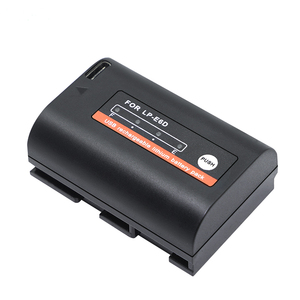Nouvelle batterie au lithium rechargeable LP-E6H Pro LP-E6H LP-E6 E6 est livrée avec une interface tpye-c pour canon EOS 60D <span class=keywords><strong>5D4</strong></span> 70D 6D <span class=keywords><strong>6D2</strong></span> - Product Image 1
