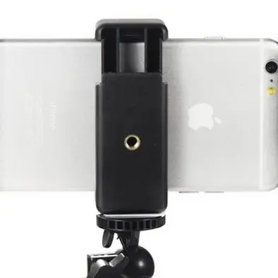 Kasin Evrensel Uzatılabilir 1/4 Vida Cep Telefonu Klip Tutucu Gopro 7 6 5 iPhone Huaweixiaomi Tripod Monopod Selfie Sopa