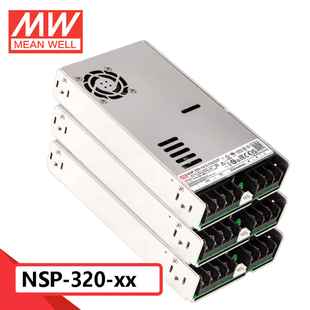 Original Mean Well NSP-320  Series 320W Switching Power Supply  Optional Output Voltages 5V/7.5V/12V/15V/24V /27V /36V /48V /60V