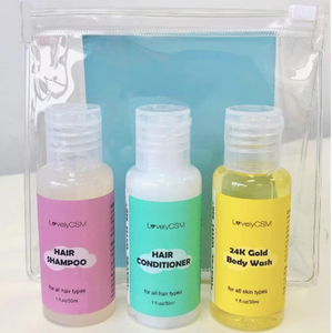 <strong>Happy</strong> New Year Christmas Gift Set 5-in-1Travel Size Shower Gel Anti-Hair Loss Repairing Luxury Hotel <strong>Shampoo</strong> and Conditioner - Product Image 6