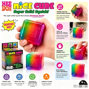 ของเล่นบล็อกหลากสีสัน บีบคลายเครียด ของเล่นบีบบล็อกแบบใหม่ ของขวัญวันหยุด - Product Image 4