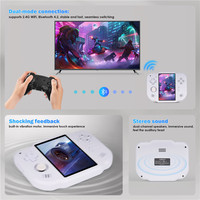AMPOWN Zero 40 64GB 4300mah BT 4.2 WIFI Console de jeu vidéo avec système Android 4.0 pouces Cortex-A53 64 bits A133P 1.8G