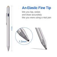 Stylet actif en aluminium 2 en 1 avec technologie de détection active et longue durée de vie de la batterie pour étudiants/artistes/professionnels