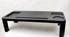 2020 Hot Sell Height <strong>Adjustable</strong> Lengthened <strong>Monitor</strong> <strong>Stand</strong> Riser with Cup Holder for Computer, Printer, Laptop... - Product Image 4