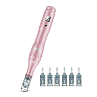 Stylo de beauté léger et portable en silicone nano, rechargeable, appareil de soin du visage à domicile