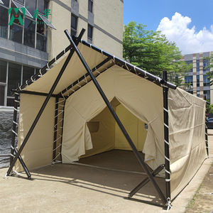 Meihua Camping <b>Tent</b> 6-8 Person Diagonal Bracing Type Waterproof Oxford Cloth Four-season One Bedroom <b>Large</b> Space Outdoor - Product Image 1