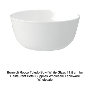 Bol Toledo Ø 11,5 cm en verre blanc Bormioli Rocco - Product Image 2