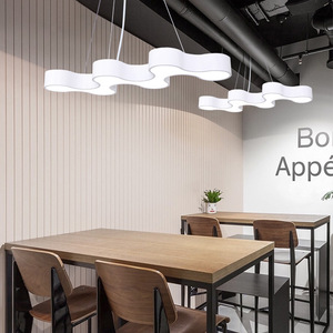 Alien LED Pendel leuchte Kronleuchter 60cm 90cm 24W 36W Restaurant Hotel Kreative Pendel leuchte Office Gym Library LED Decken leuchte - Product Image 3