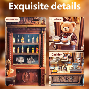 Rompecabezas 3D <span class=keywords><strong>de</strong></span> Madera, Mini <span class=keywords><strong>Casa</strong></span>, Kit <span class=keywords><strong>de</strong></span> Bricolaje, Manualidades en Madera, <span class=keywords><strong>Casa</strong></span> <span class=keywords><strong>de</strong></span> <span class=keywords><strong>Muñecas</strong></span> en Miniatura con Materiales Completos para Construir y Decorar - Product Image 4