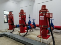 LC Vente en gros Moteur diesel haute qualité à arbre long Turbine verticale Pompe à eau centrifuge incendie ul Fm
