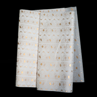 Taille personnalisée 60g papier sulfurique imprimé translucide papier sydney papier de beurre alimentaire sûr pour l'emballage de vêtements nourriture fleur