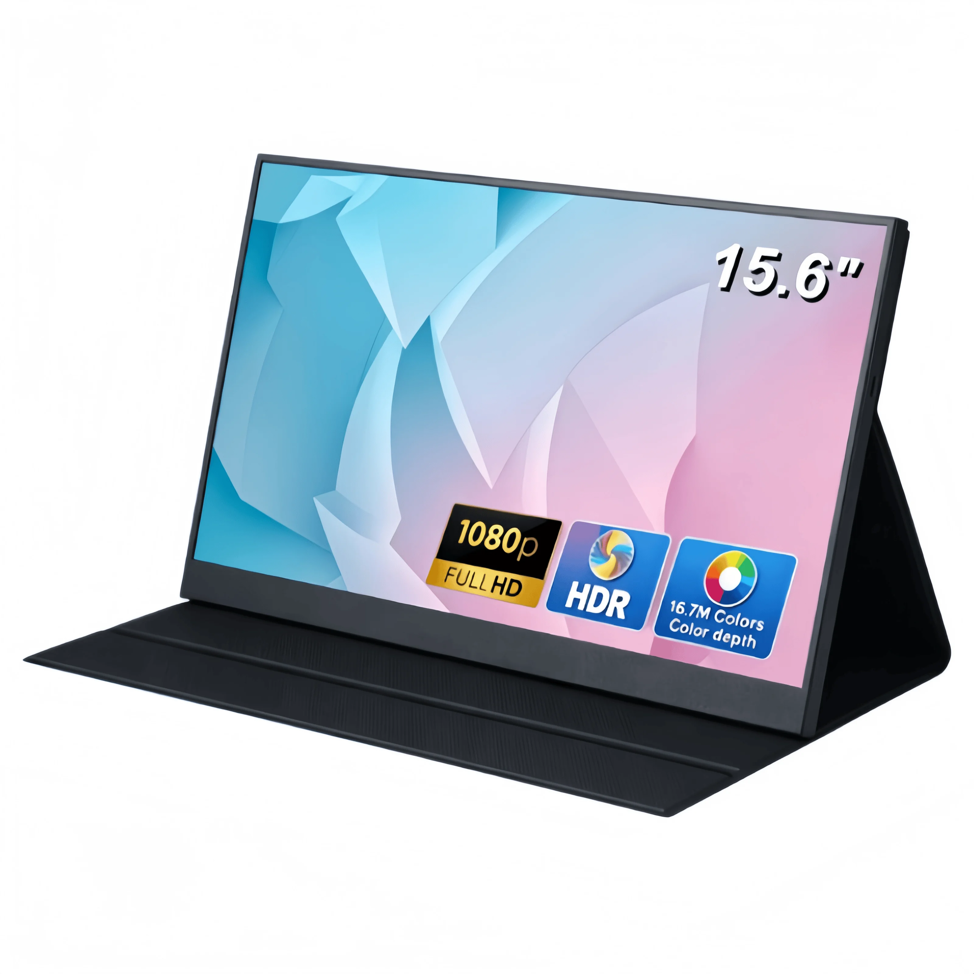 <strong>2026</strong> New <strong>1080P</strong> Portable Monitors USB Dual Type-C Cables Ultrawide IPS 15.6 <strong>Laptop</strong> Screen Extender Portable <strong>1080P</strong> Monitor