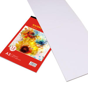 FOSKA 190GSM Papier <span class=keywords><strong>de</strong></span> haute qualité Portable pour réaliser un mini <span class=keywords><strong>livre</strong></span> d'aquarelle pour <span class=keywords><strong>de</strong></span> grandes peintures Pastels à l'huile <span class=keywords><strong>et</strong></span> croquis en plein air - Product Image 6