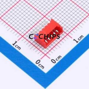 ZX-MX1.25-5PZZ-R Wire-to-Board Pin Header Through hole,P=1.25mm Connector 1x5P 1.25mm Through Hole PicoBlade (MX 1.25) - Product Image 1
