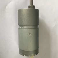 Moteur à engrenages électrique CC 12V 24V 37mm 555 pour opérateur de porte automatique, treuil, Arduino, personnalisable ODM, 0,5 CV, rapport 20:1
