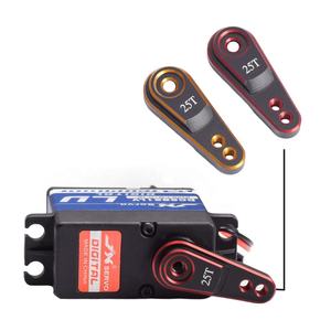 Aluminio 25T diente 32MM longitud dirección Servo Saver para 1/10 RC Crawler Axial SCX10 90046 Traxxa s MST Recat - Product Image 2