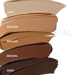 Protector solar <span class=keywords><strong>mineral</strong></span> SPF 50 con logotipo personalizado, cobertura media ligera, crema de protección solar con acabado hidratante y radiante - Product Image 3