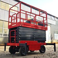 Nouvelle Plateforme Élévatrice Ciseaux Autopropulsée sur Chenilles Shengfang, Capacité 100 kg, Portée 10m-16m, Certifiée CE ISO