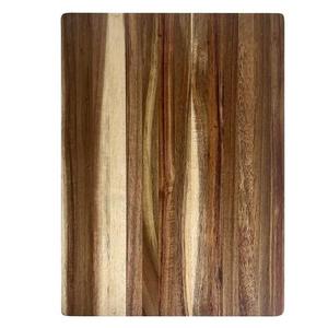 Tabla de cortar de madera rectangular multifunción para encimera de cocina, frutas, verduras, alimentos cocinados - Product Image 1