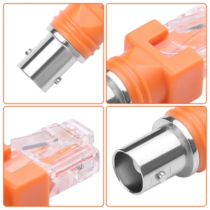 อะแดปเตอร์ตัวเ<span class=keywords><strong>ชื่อ</strong></span>มต่อ BNC ตัวเมียเป็น RJ45 ตัวผู้ อุปกรณ์เสริมสำหรับติดตั้งบนแผงช่วงล่างของจอภาพ - Product Image 5