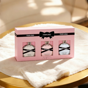 Coffret cadeau de parfum vegan pour femmes personnalisé - Coffret de parfum de luxe à label privé - Parfum longue durée - Eau de toilette naturelle - Product Image 1