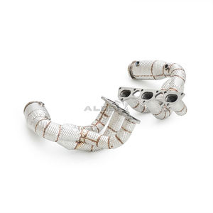 Tubo de Escape Directo de Acero Inoxidable de Alto Flujo para <span class=keywords><strong>Porsche</strong></span> 911 (<span class=keywords><strong>991</strong></span>.1) 3.4 Carrera/Carrera 4 <span class=keywords><strong>3.8</strong></span> Carrera S 4S <span class=keywords><strong>GT3</strong></span> 2011-2015 - Product Image 1