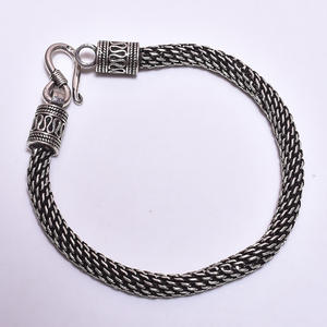 <b>925</b> <b>Sterling</b> <b>Silver</b> Plain <b>Bracelet</b>, High Quality <b>925</b> <b>Sterling</b> <b>Silver</b> Beautiful <b>Bracelet</b>, Wholesaler <b>Silver</b> <b>Bracelet</b> Jewelry - Product Image 3