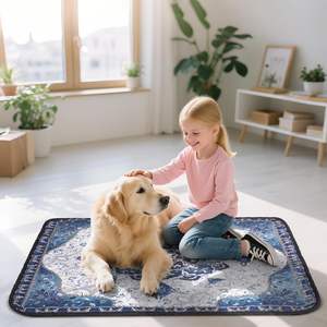 2パック防水ペットトレーニングパッド犬用洗えるおしっこパッド子犬プレイペン、クレート、Whelp Ingボックス - Product Image 6