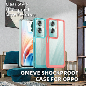 Omeve <span class=keywords><strong>เคส</strong></span>อะคริลิค<span class=keywords><strong>ใส</strong></span>สำหรับถุงลมนิรภัยกันกระแทกสำหรับ <span class=keywords><strong>OPPO</strong></span> A79 5G A59 A60 4G A3X A3 Pro A78 A2 A58 4G A38 A18 <span class=keywords><strong>A57</strong></span> A18 A77 - Product Image 2