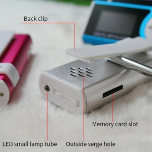 Factory Zinc Alloy Mini MP3 <b>Player</b> 2.0 Inch Screen TF Card Slot Back Clip 4H Battery Multicolor Sport Music <b>Player</b> with <b>USB</b> 2.0 - Product Image 4