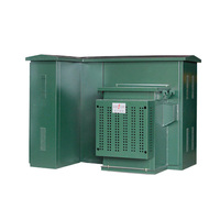 Transformateur de type boîtier, style américain, 800 kVA/1000 kVA, extérieur, mobile, ensemble complet, haute tension, type combiné 02, Wuhan, Chine