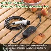 Chargeur portable EV certifié GBT TUV ETL 16A 220V Type 2 Stations de charge État neuf