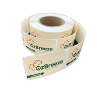 Autocollants personnalisés pour bouteilles d'huiles essentielles, rouleau d'étiquettes transparentes avec logo en feuille d'or estampé à chaud, étiquettes d'emballage
