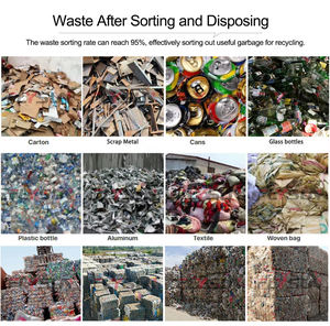 Separador de Papel y Metal para Residuos Domésticos, Motor de Alta Eficiencia, Línea de Producción para Clasificación, Procesamiento y Cribado de Residuos Sólidos - Product Image 5
