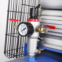 Compresseur d'air portable SPERAN, nouveau design, 5,5 CV, 200 L, à piston, entraînement par courroie, lubrifié, refroidi par air