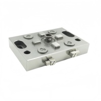 Mandrin pneumatique MacroHP 3R-602.81RS à 4 mors, 6000N, 0,002 mm pour fraiseuse CNC Fanuc HE-R06863