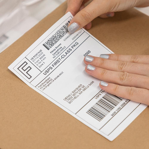 4"x6" Waybill <strong>Post</strong> Folding Shipping <strong>Label</strong> Sticker A6 Adhesive Direct Thermal <strong>Label</strong> 100x150mm/102x152mm - Product Image 5