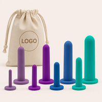 Dilatateurs vaginaux en silicone OEM ODM pour l'entraînement pelvien, ensembles de dilatateurs confortables pour le plancher pelvien