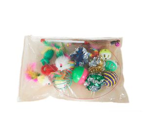 Modernes Katzen zubehör Bundle Factory Sale Interaktives Spielzeug-Feder mäuse Fisch ball tunnel One Stop <span class=keywords><strong>Pet</strong></span> <span class=keywords><strong>Shop</strong></span> für Katzen spaß - Product Image 3