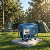 Groupe électrogène diesel à châssis ouvert super silencieux de 18 kW, série ouverte, avec télécommande ATS pour usage industriel, prix usine