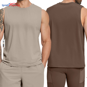 Débardeurs de sport confortables pour hommes, vêtements décontractés actifs, sans manches, pour la salle de sport - Product Image 1