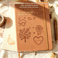 Carnet A5 personnalisé avec texte en feuille d'or, couverture rigide, carnet de voyage, cadeau personnel