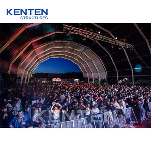 Salle de concert géante en plein air, lieu d'événements majeurs, structure géométrique en forme de polygone, arche ovale, tentes géantes permanentes pour festivals de musique et discothèques, 1000 places - Product Image 4