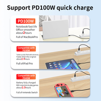 Emarker Chip Nylon Tressé Chargeur Rapide Cordon USBC 20V 5A PD Charge Rapide Type-C à Type-C 100 Watt 5A USB2.0 100 W Câble de Données