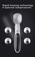 Cuillère chauffante en alliage d'aluminium, robuste, argentée, pour crème glacée