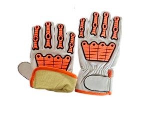 באיכות גבוהה cowhide עבודה כפפות עם Kevlar אניה עמיד נגד החלקה נגד החלקה נגד החלקה נגד החלקה כפפות בטיחות - Product Image 5