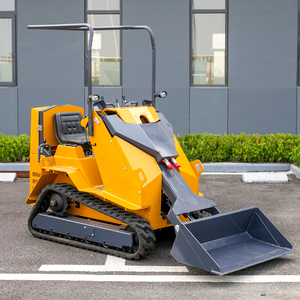 Elektrischer Frontlader mit Raupenfahrwerk 700kg <span class=keywords><strong>800kg</strong></span> Kompaktlader mit Rädern Mini-Kompaktlader - Product Image 5